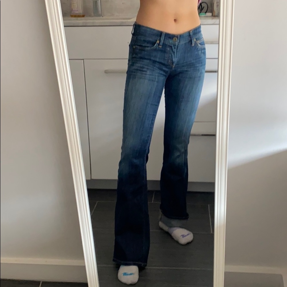 Petite Bootcut Leg Jeans